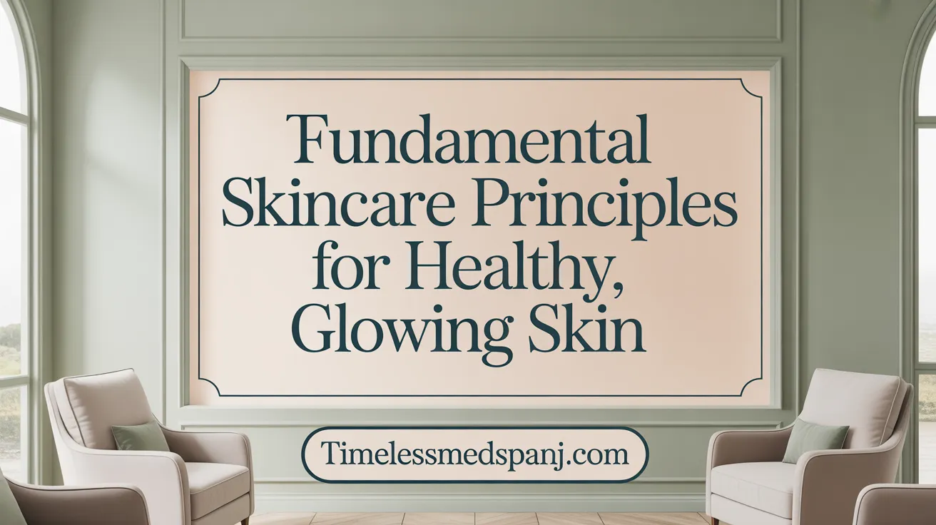 Fundamental Skincare Principles for Healthy, Glowing Skin
