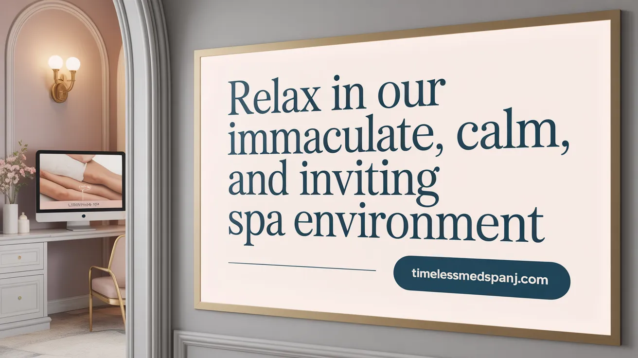 Relax in Our Immaculate, Calm, and Inviting Spa Environment
