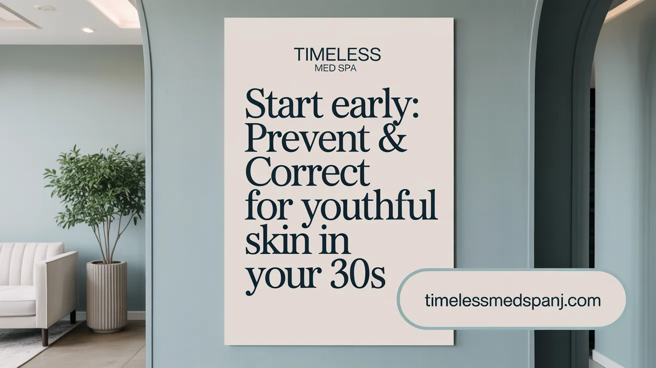Start Early: Prevent & Correct for Youthful Skin in Your 30s