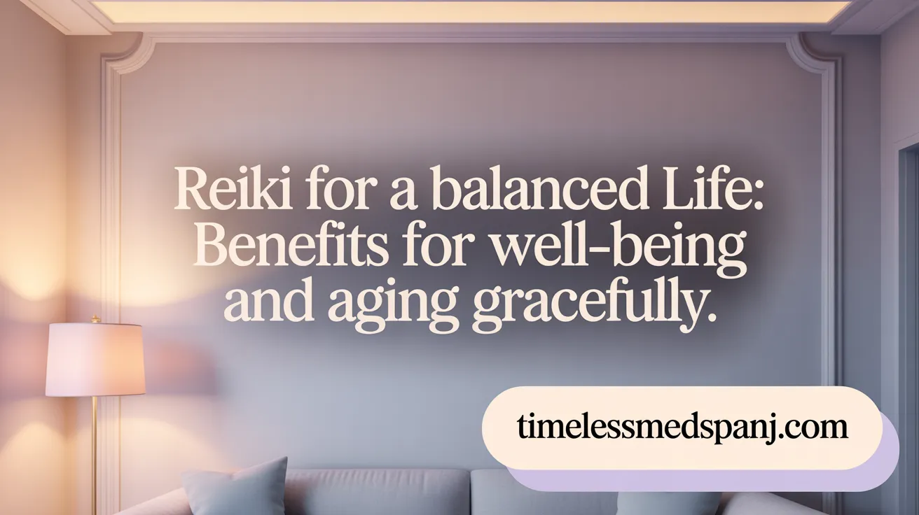 Reiki for a Balanced Life: Benefits for Well-Being and Aging Gracefully
