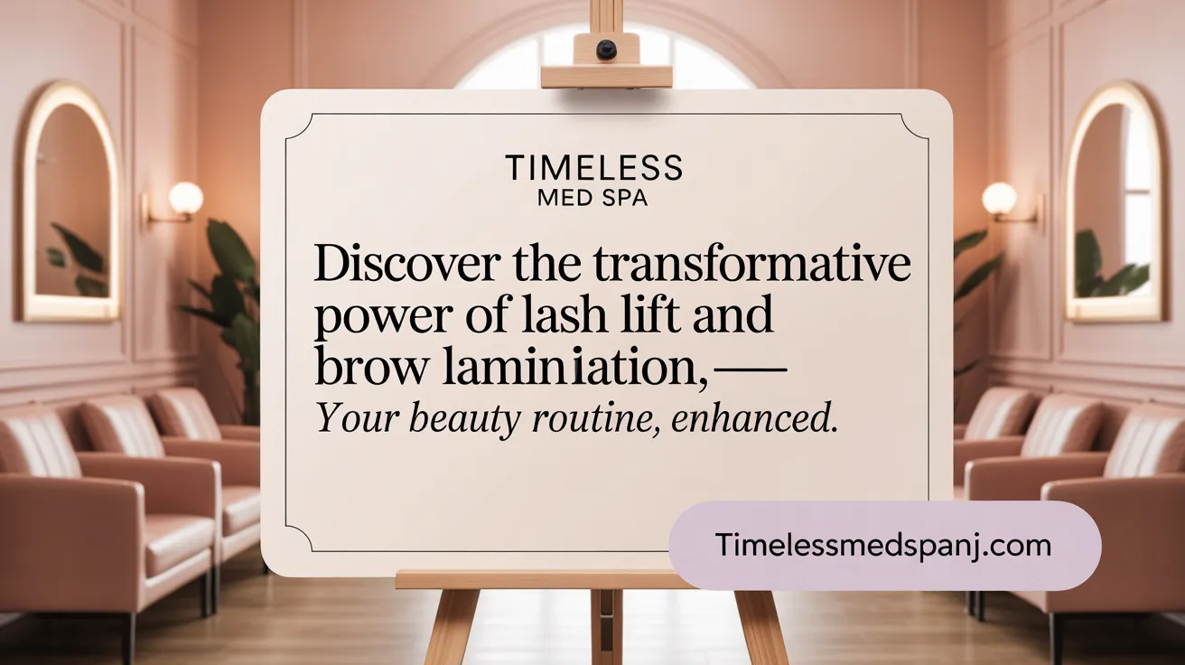Discover the transformative power of lash lift and brow lamination—your beauty routine, elevated.