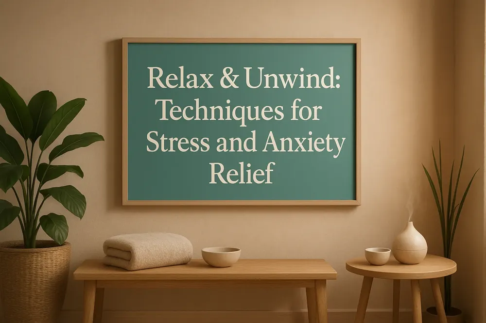 Relax & Unwind: Techniques for Stress and Anxiety Relief