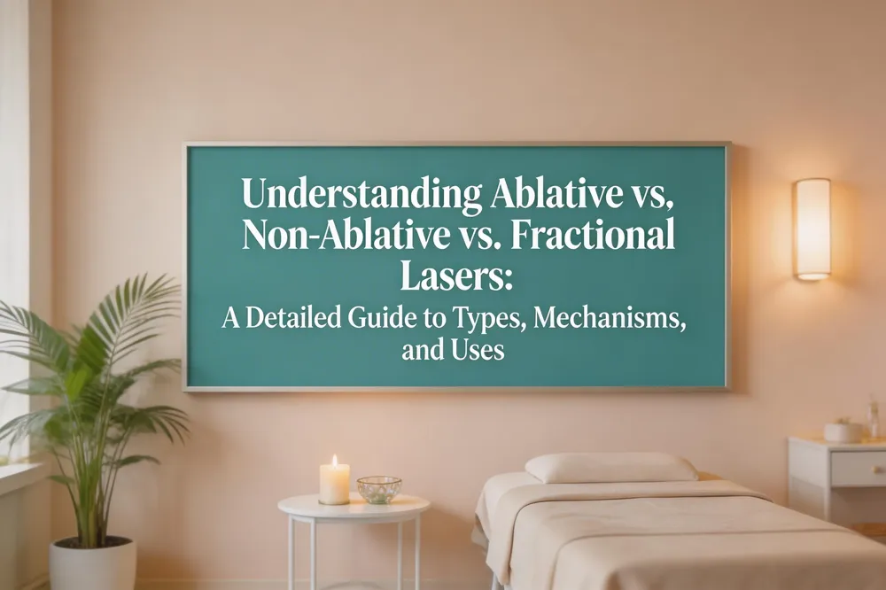 Understanding Ablative vs. Non-Ablative vs. Fractional Lasers: A Detailed Guide to Types, Mechanisms, and Uses