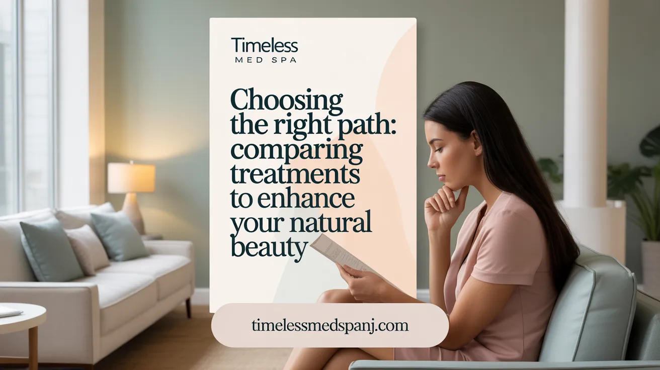 Choosing the Right Path: Comparing Treatments for Your Unique Beauty Goals