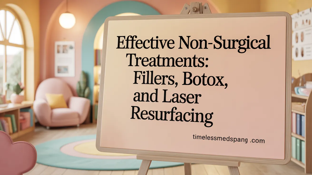Effective Non-Surgical Treatments: Fillers, Botox, and Laser Resurfacing