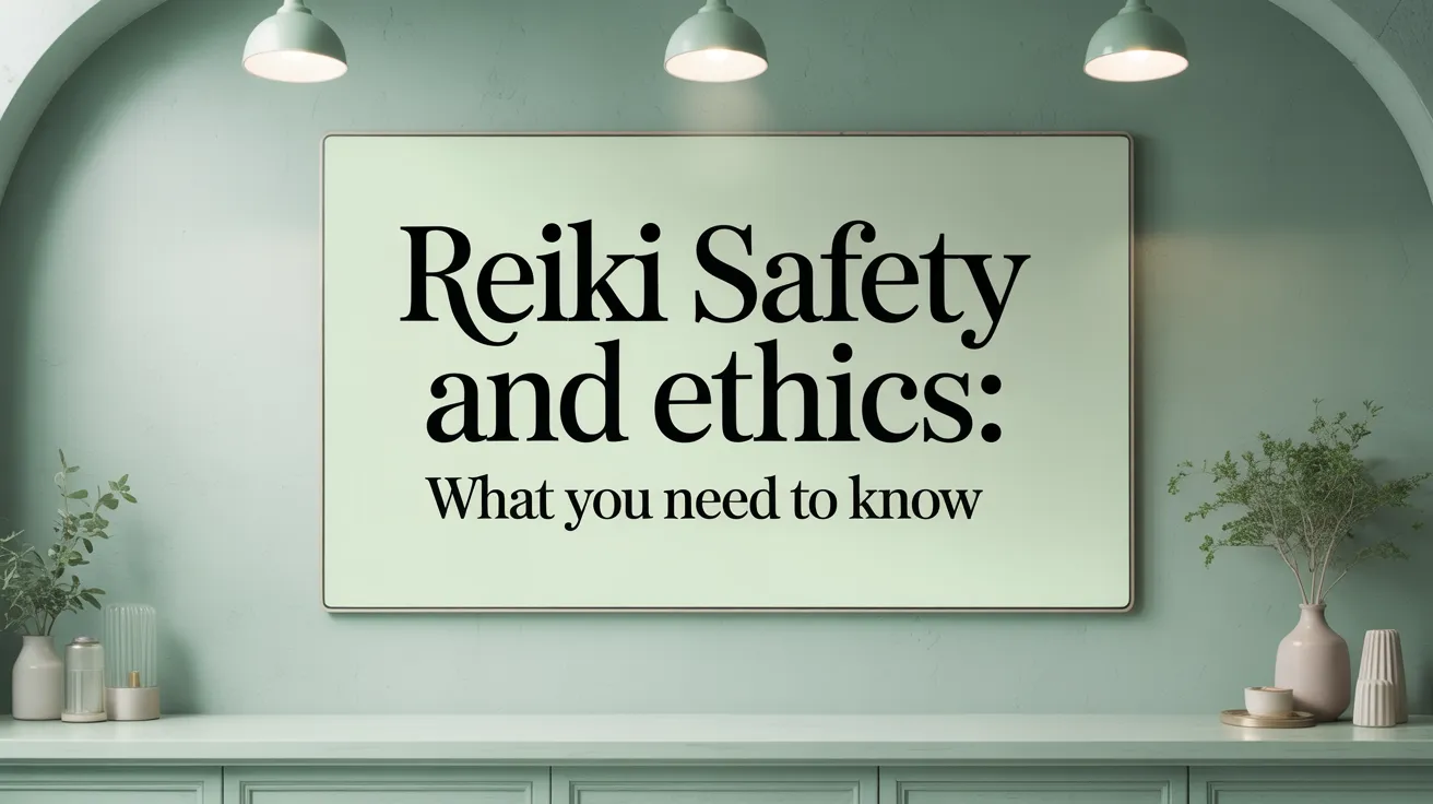 Reiki Safety and Ethics: What You Need to Know
