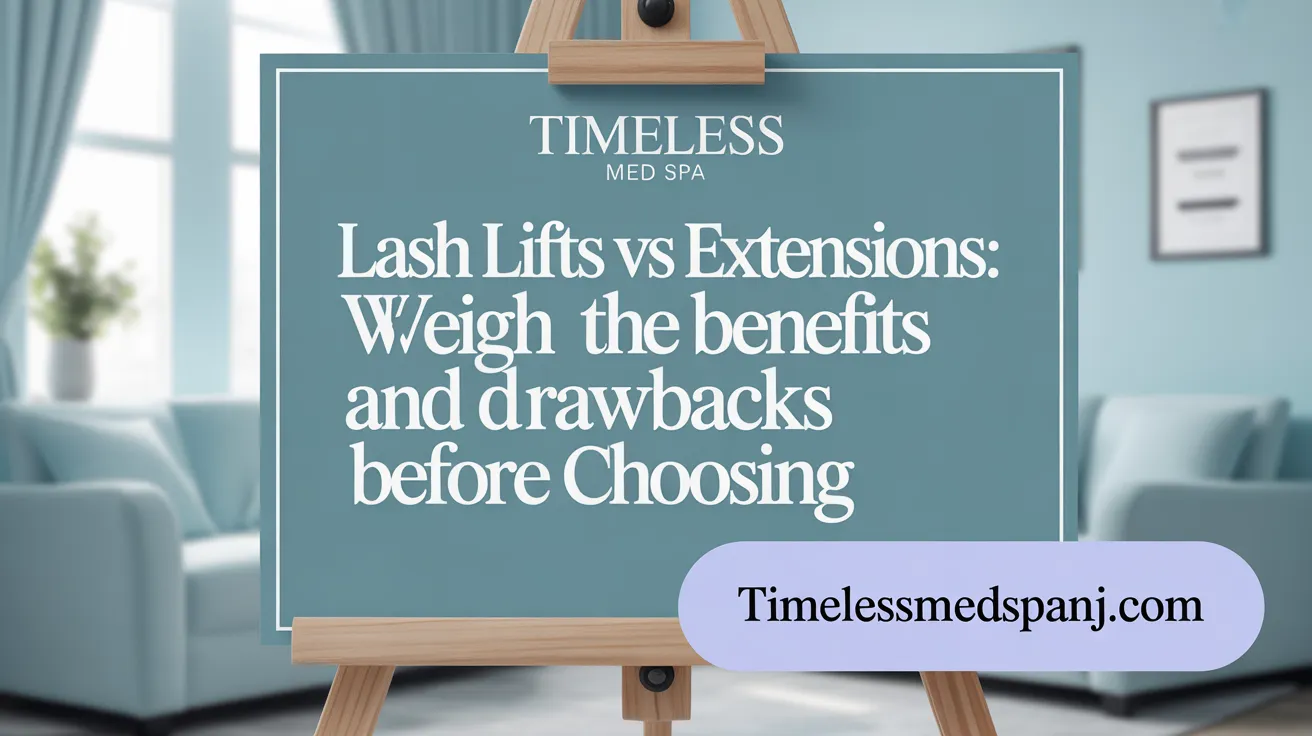 Lash Lifts vs Extensions: Weigh the Benefits and Drawbacks Before Choosing