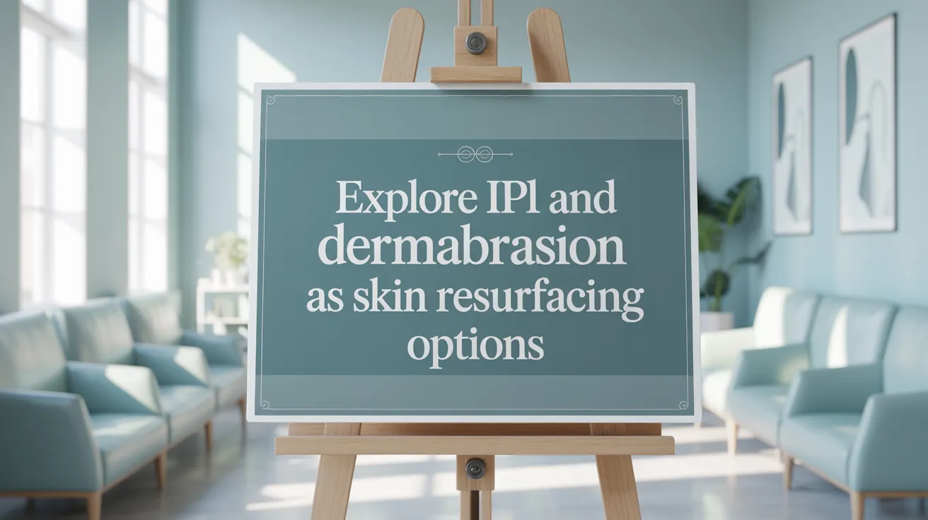 Explore IPL and Dermabrasion as Skin Resurfacing Options