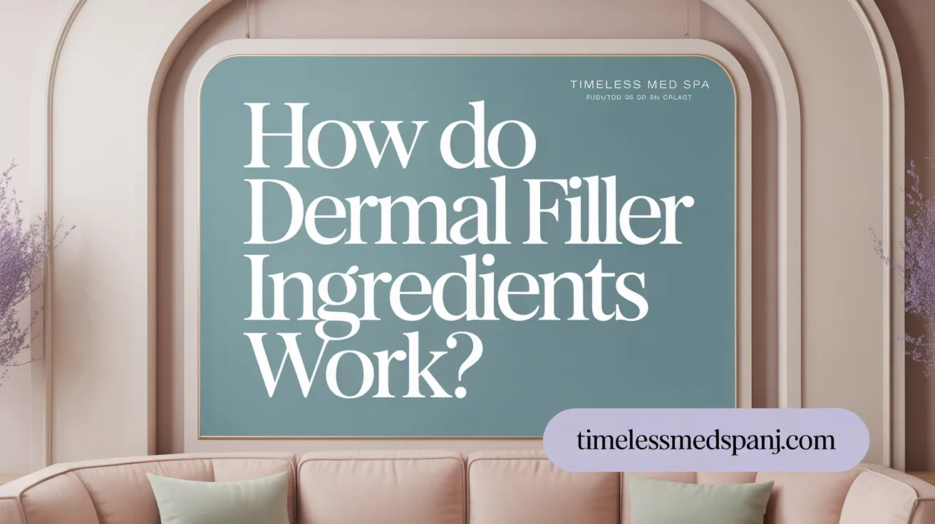 How Do Dermal Filler Ingredients Work?
