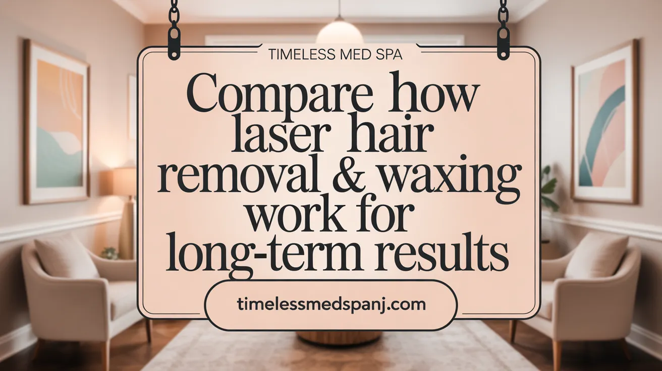 Compare How Laser Hair Removal & Waxing Work for Long-Term Results