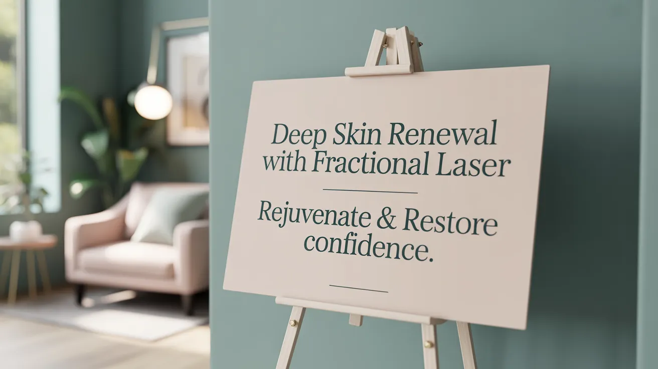 Deep Skin Renewal with Fractional Laser – Rejuvenate & Restore Confidence