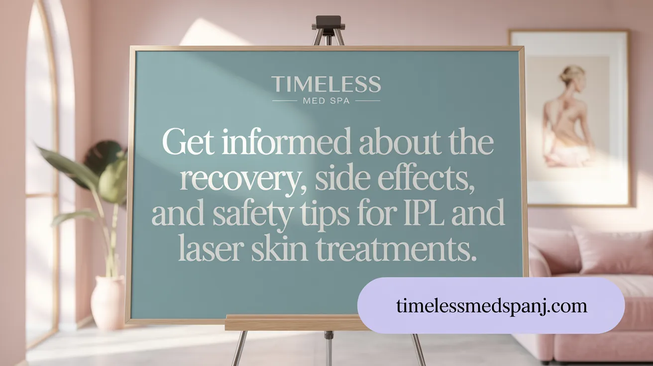 Get informed about the recovery, side effects, and safety tips for both IPL and laser skin treatments.