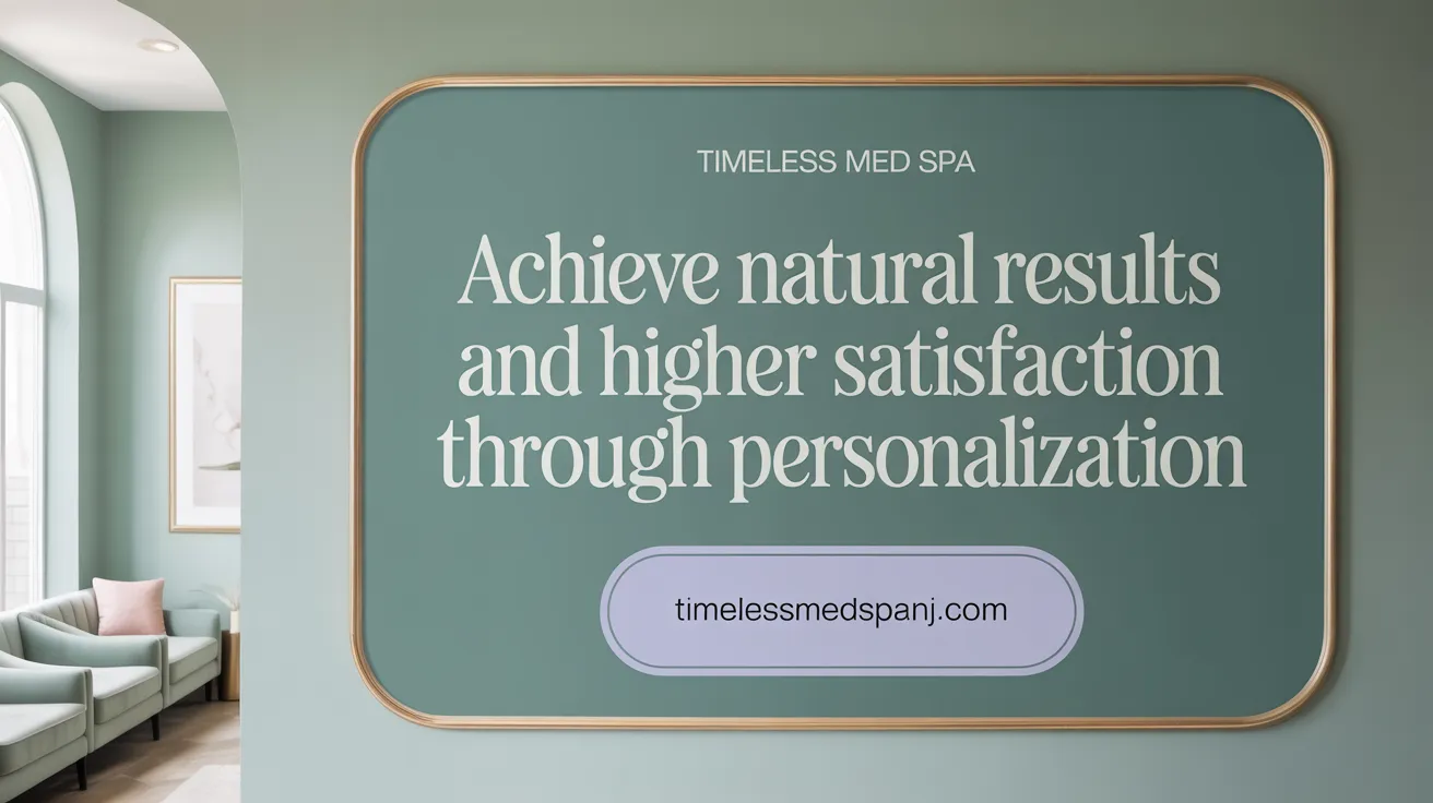 Achieve Natural Results and Higher Satisfaction through Personalization