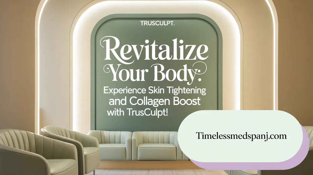 Revitalize Your Body: Experience skin tightening and collagen boost with truSculpt!