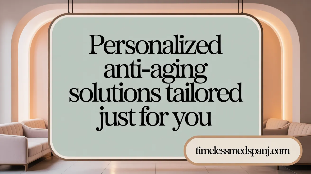 Personalized Anti-Aging Solutions Tailored Just for You