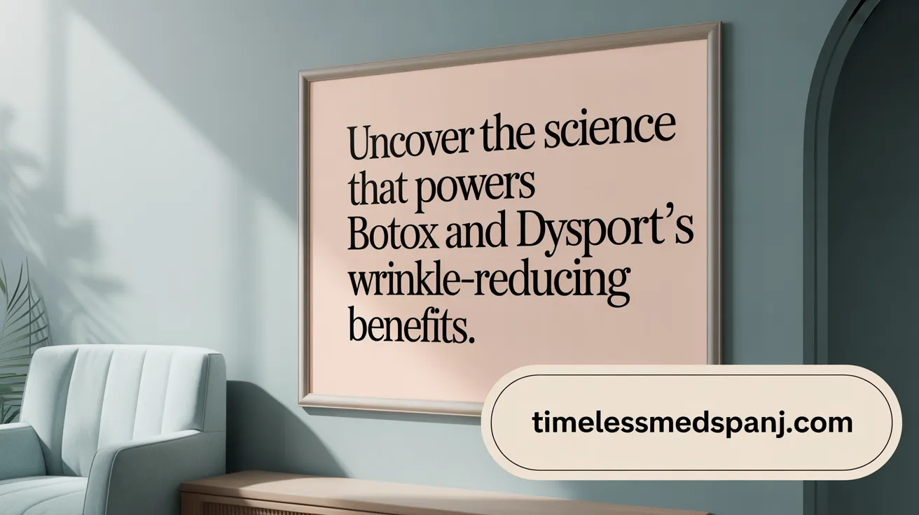 Uncover the Science That Powers Botox and Dysport's Wrinkle-Reducing Benefits