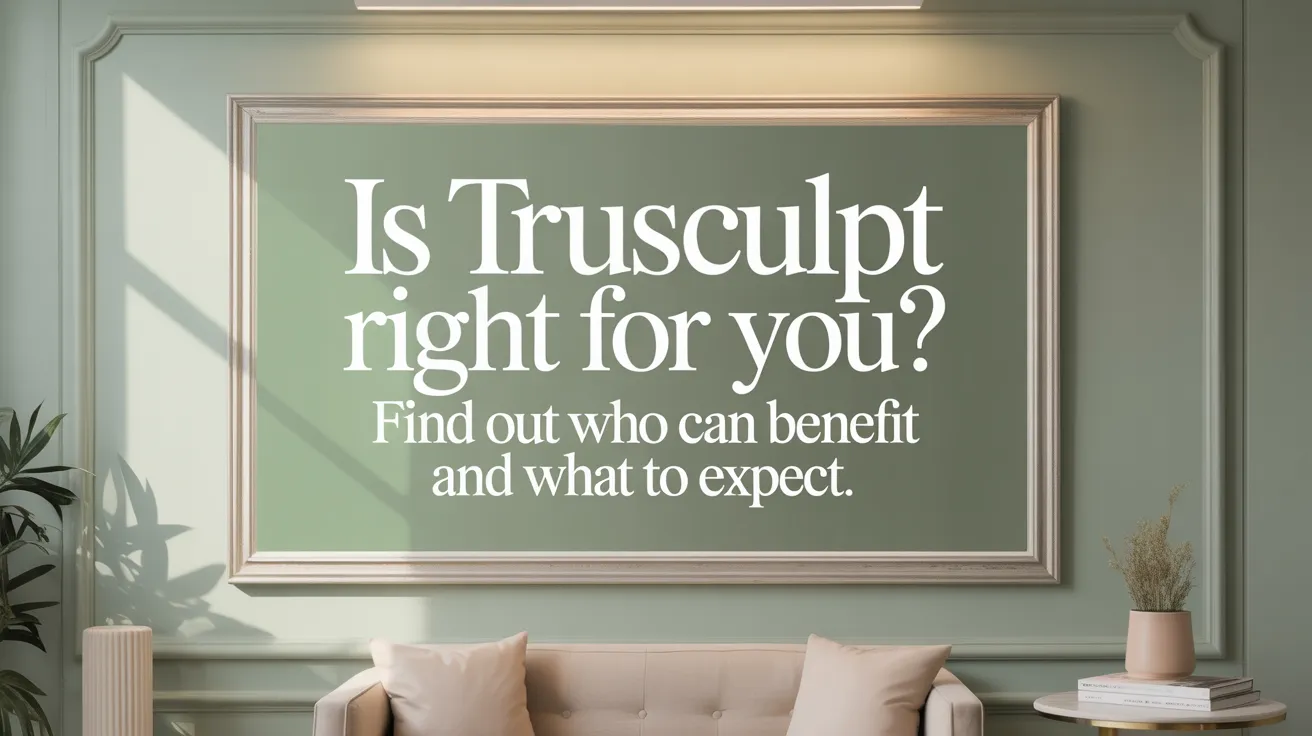 Is truSculpt Right for You? Find Out Who Can Benefit and What to Expect