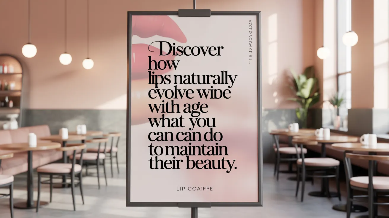 Discover how lips naturally evolve with age and what you can do to maintain their beauty.