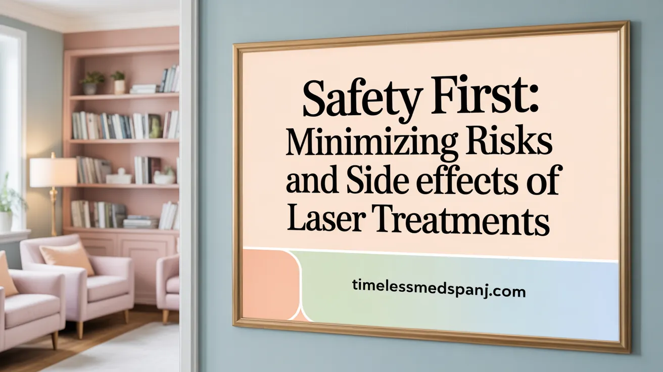 Safety First: Minimizing Risks and Side Effects of Laser Treatments