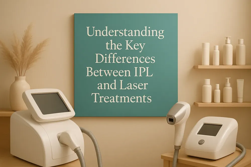 Understanding the Key Differences Between IPL and Laser Treatments