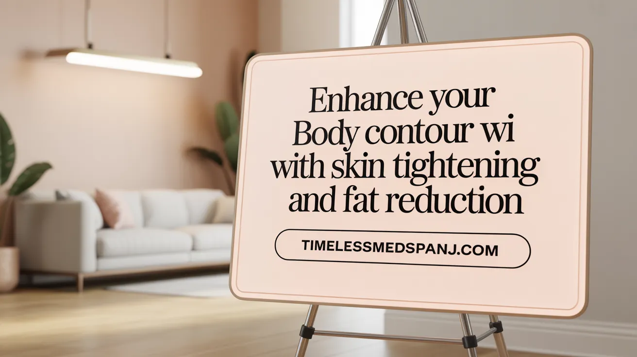 Enhance your body contour with skin tightening and fat reduction