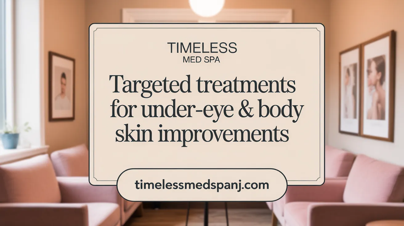 Targeted Treatments for Under-Eye & Body Skin Enhancements