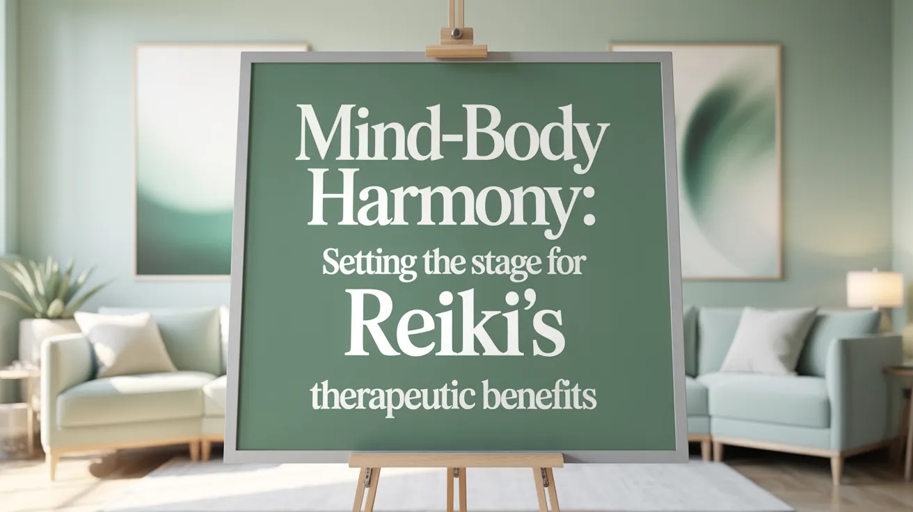 Mind-Body Harmony: Setting the Stage for Reiki’s Therapeutic Benefits