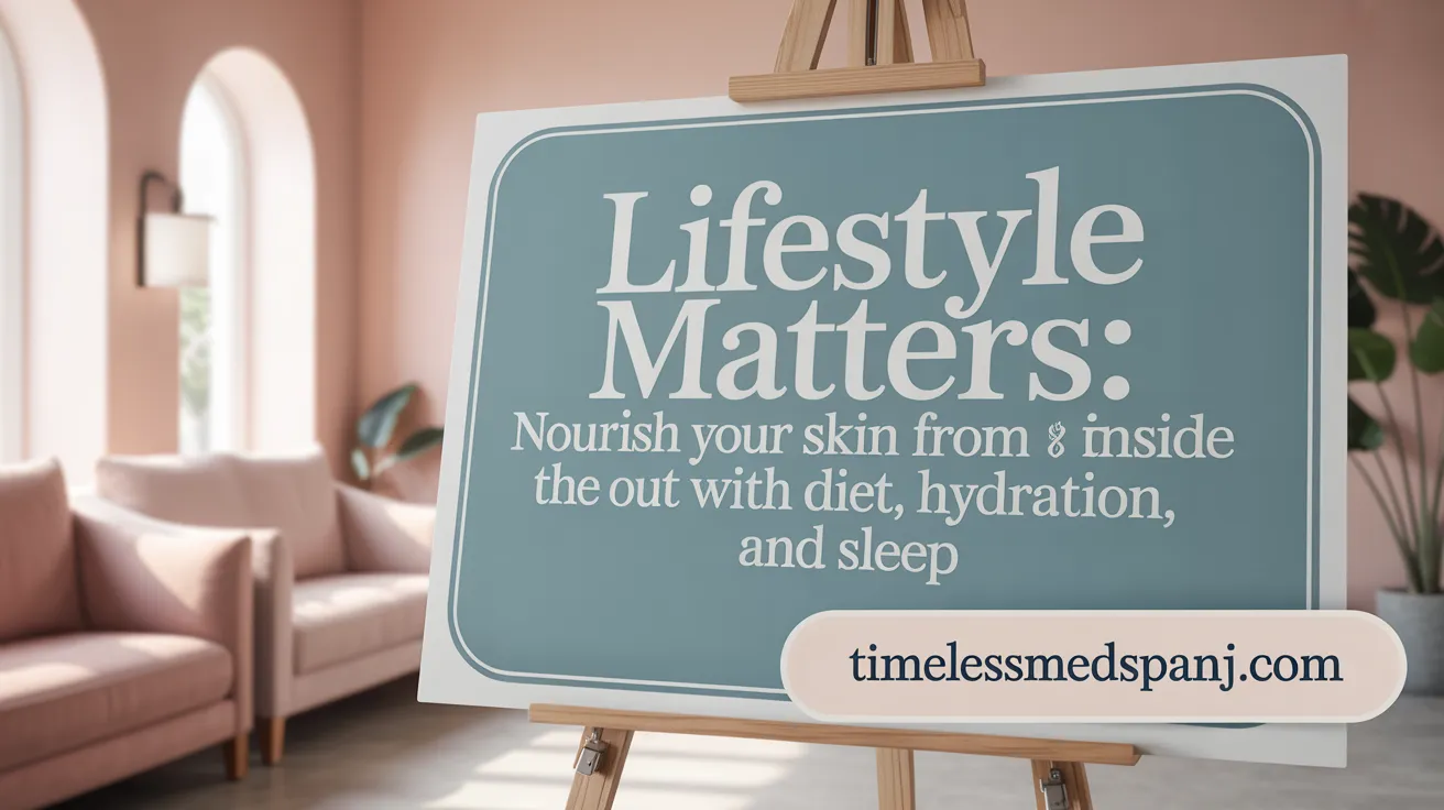 Lifestyle Matters: Nourish Your Skin From the Inside Out with Diet, Hydration, and Sleep