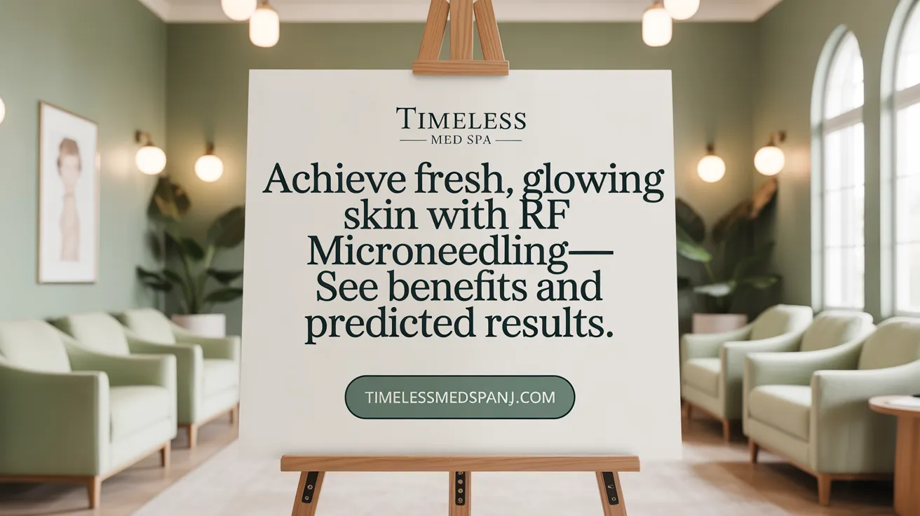 Achieve youthful, rejuvenated skin with RF Microneedling—see benefits and predicted results.