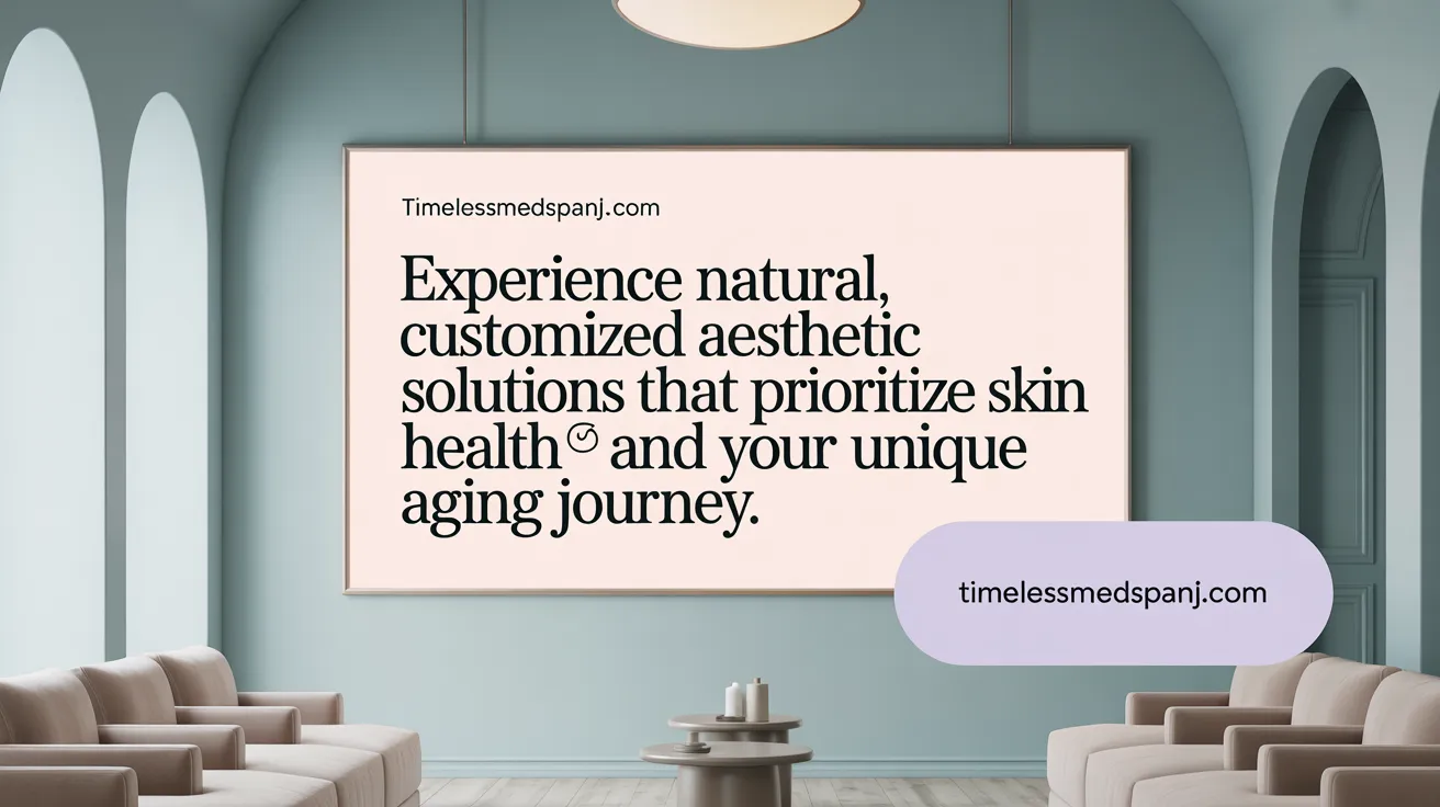 Experience natural, customized aesthetic solutions that prioritize skin health and your unique aging journey.