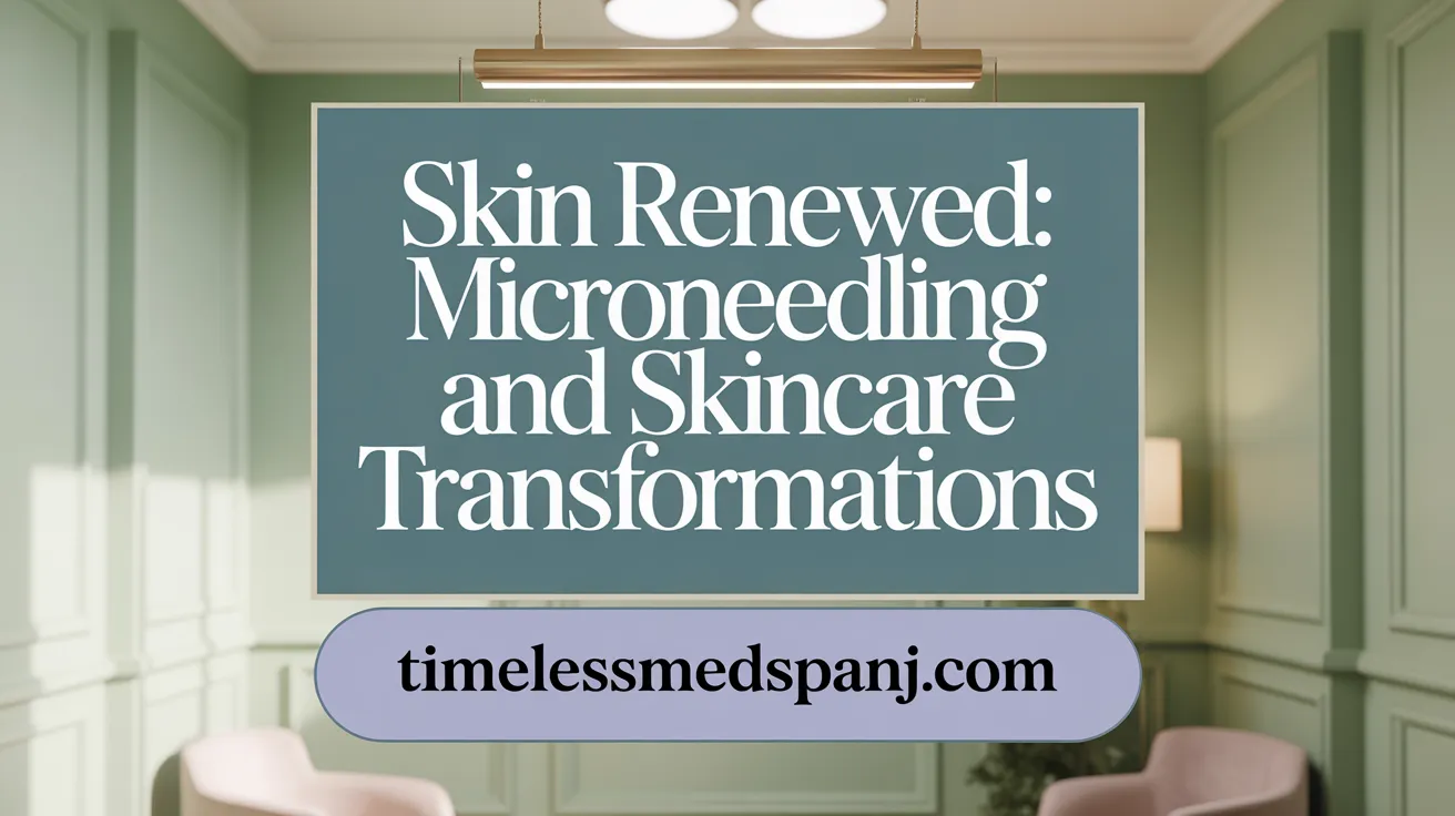 Skin Renewed: Microneedling and Skincare Transformations