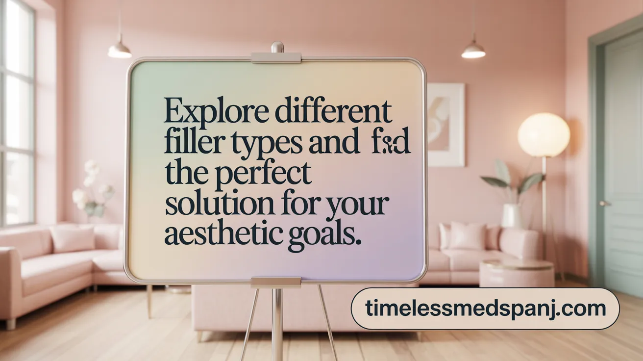 Explore different filler types and find the perfect solution for your aesthetic goals.