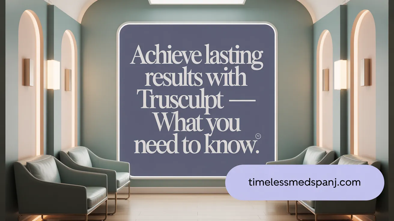 Achieve lasting results with truSculpt — what you need to know