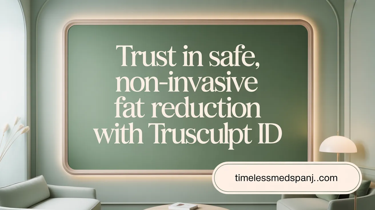 Trust in Safe, Non-Invasive Fat Reduction with truSculpt iD