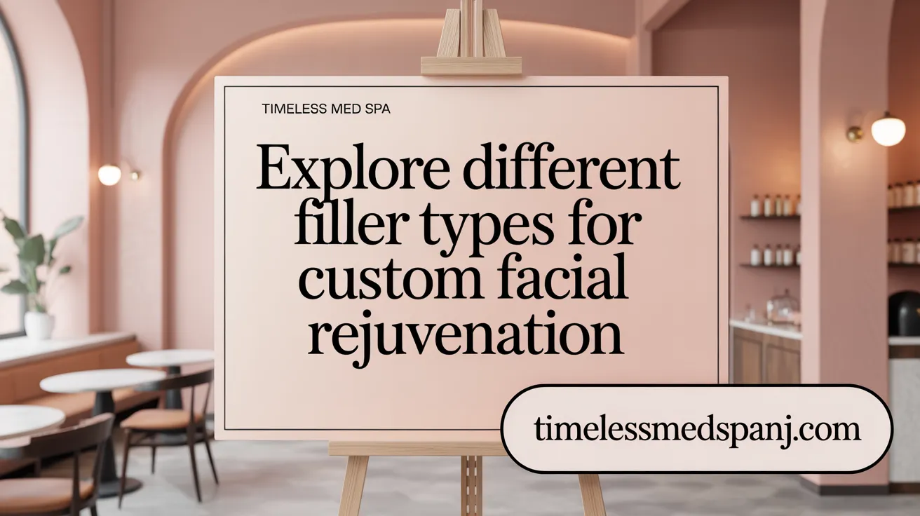 Explore Different Filler Types for Custom Facial Rejuvenation