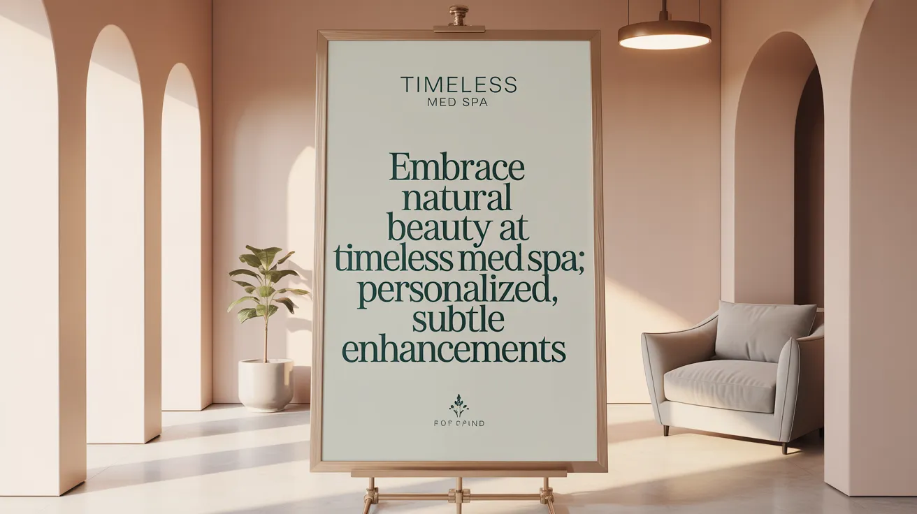 Embrace Natural Beauty at Timeless Med Spa: Personalized, Subtle Enhancements