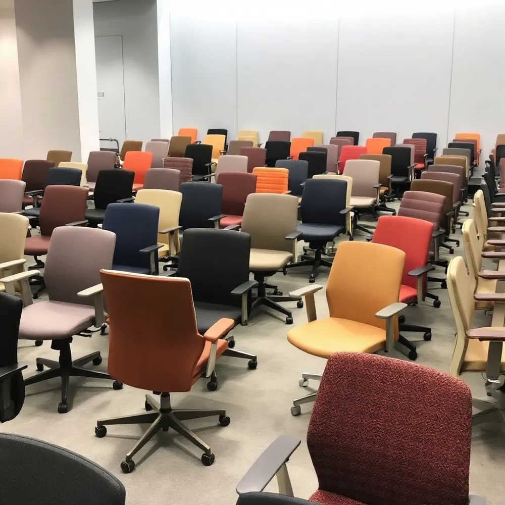 Procurement teams responsible for multiple departments benefit from standardising on a few chair models with size variants and material options.