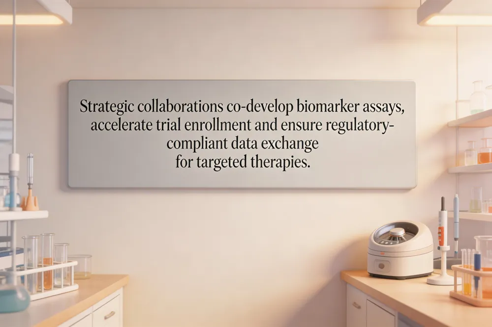 Strategic collaborations co‑develop biomarker assays, accelerate trial enrollment and ensure regulatory‑compliant data exchange for targeted therapies.
