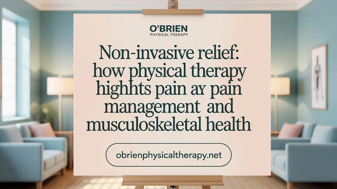 Non-Invasive Relief: How Physical Therapy Treats Pain and Musculoskeletal Issues