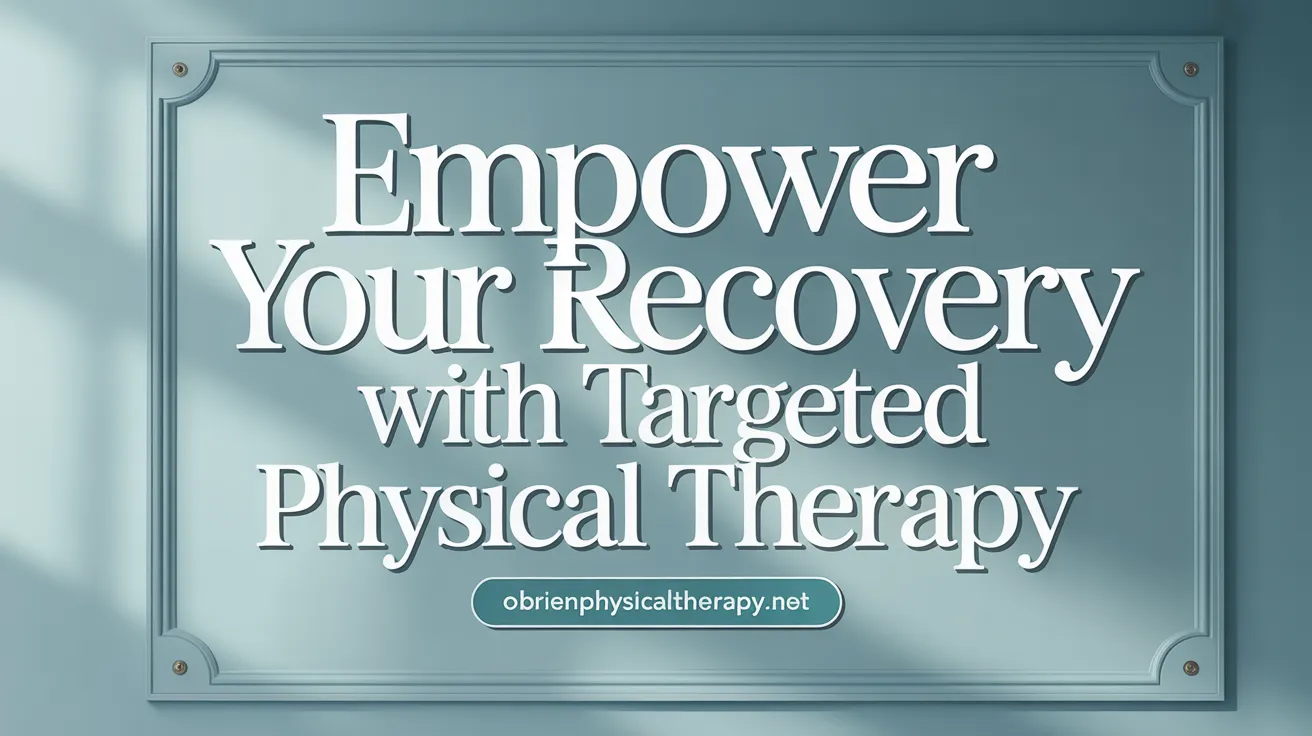 Empower Your Recovery with Targeted Physical Therapy