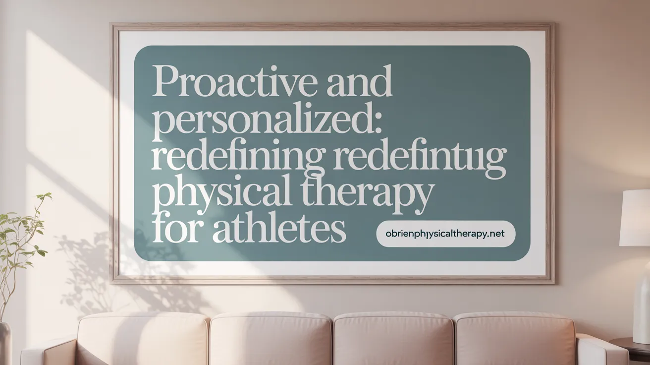 Proactive and Personalized: Redefining Physical Therapy for Athletes