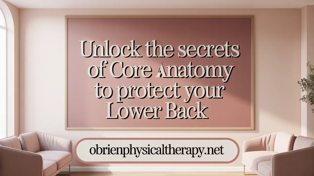 Unlock the Secrets of Core Anatomy to Protect Your Lower Back