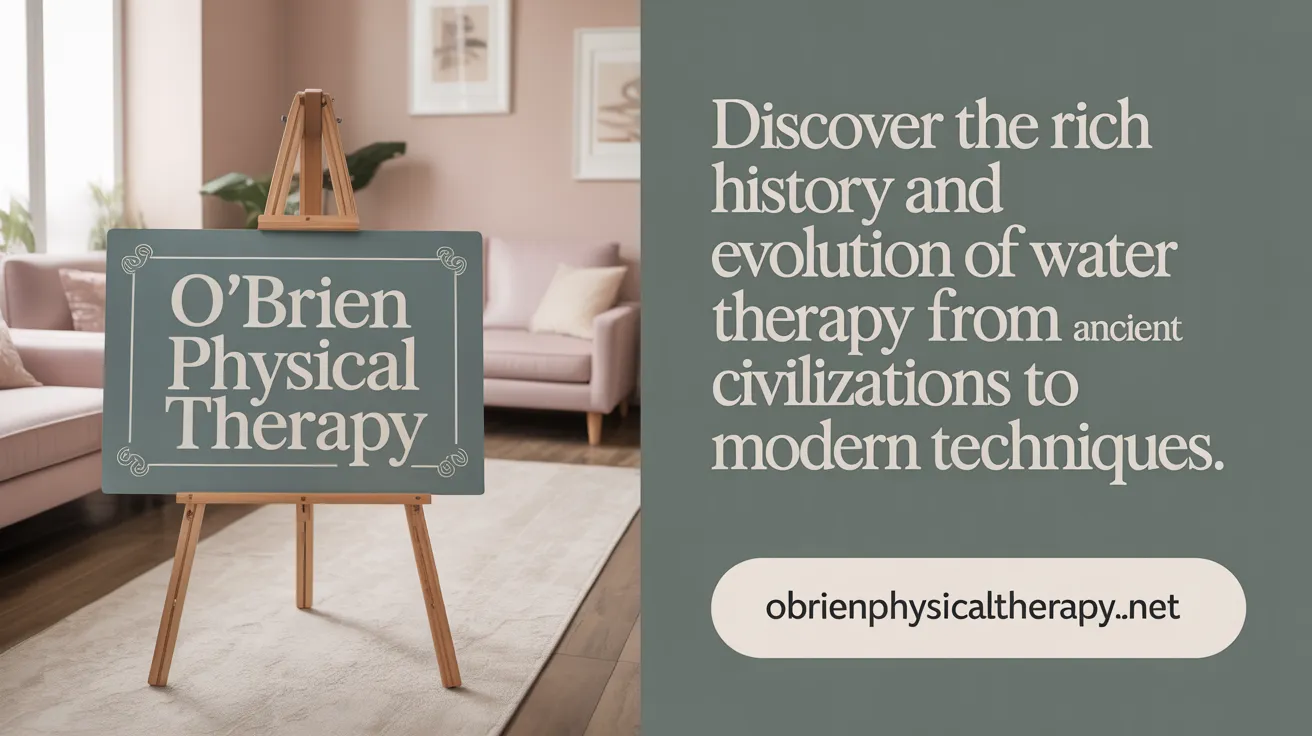 Discover the rich history and evolution of water therapy from ancient civilizations to modern techniques.