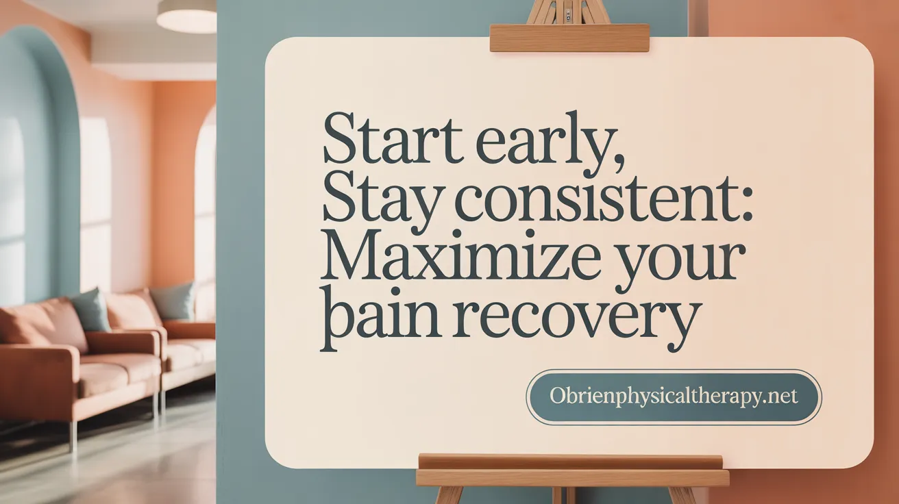 Start Early, Stay Consistent: Maximize Your Back Pain Recovery