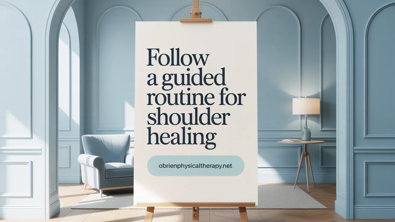 Follow a Guided Routine for Shoulder Healing