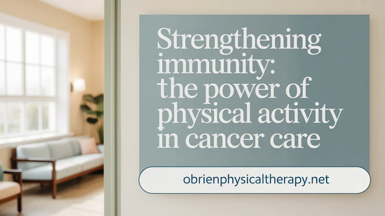 Strengthening Immunity: The Power of Physical Activity in Cancer Care