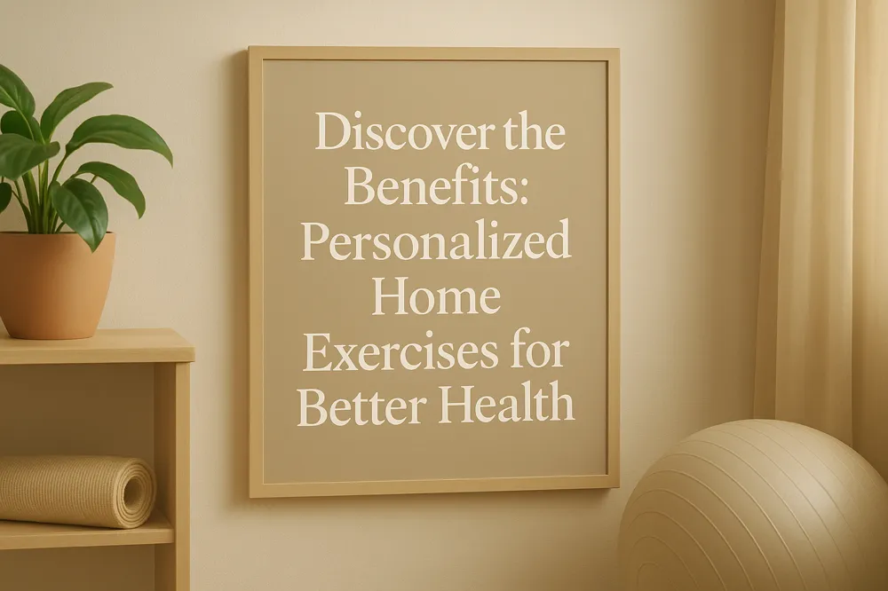 Discover the Benefits: Personalized Home Exercises for Better Health