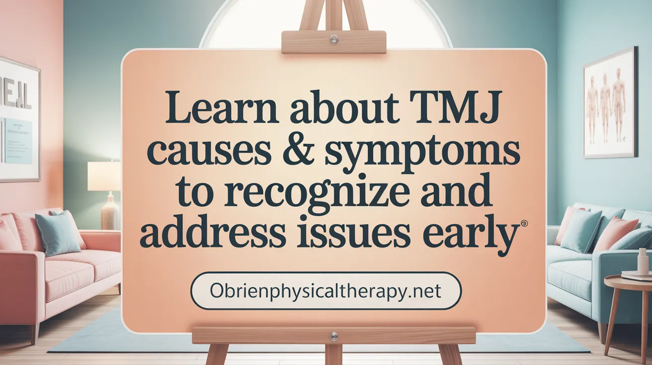 Learn About TMJ Causes & Symptoms to Recognize and Address Issues Early