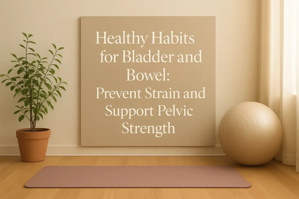 Healthy Habits for Bladder and Bowel: Prevent Strain and Support Pelvic Strength