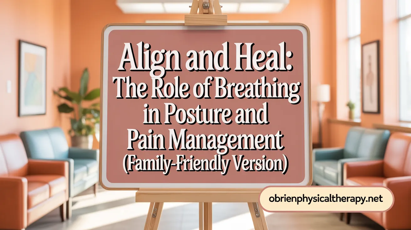 Align and Heal: The Role of Breathing in Posture and Pain Management